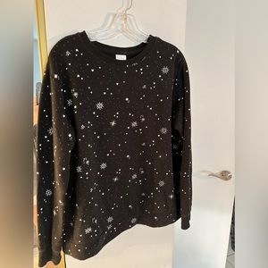 Stars above sweater
